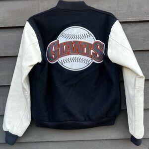 NICE Vintage Chalk Line San Francisco Giant Size M Varsity Jacket MLB